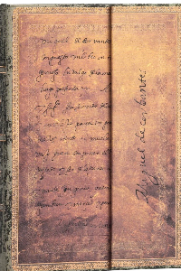 PAPERBLANKS MANUSC CERVANTES, CARTA AL REY MIDI LINEAS