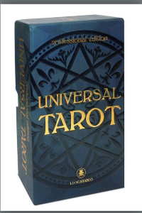 UNIVERSAL TAROT PROFESSIONAL ED RIDER WAITE AZUL GRANDE