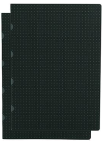 PAPERBLANKS CAHIER CIRCULO NEGRO SOBRE GRIS A4 GRID